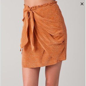 Club Monaco Silk Tie Skirt Size 4